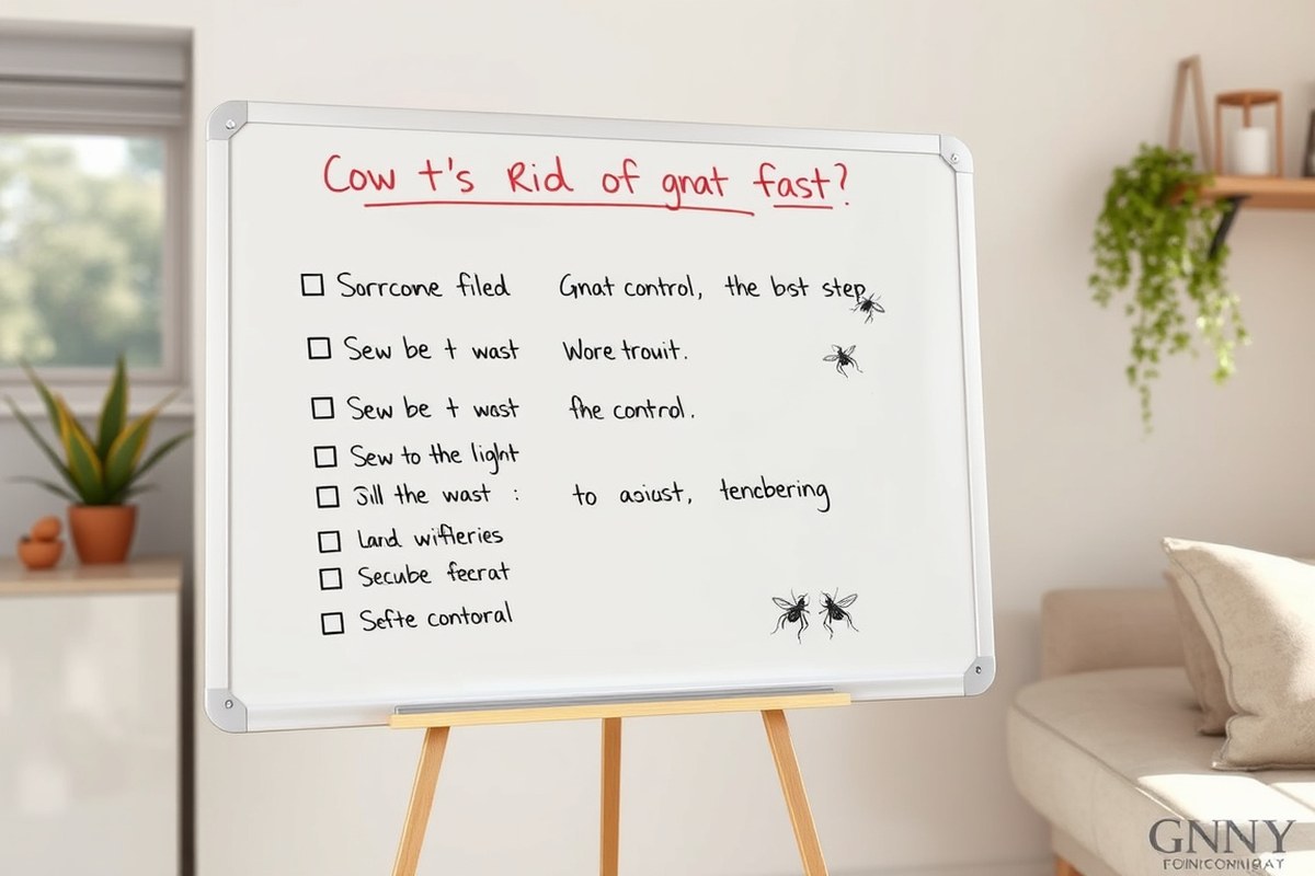 2. Fast-Action Checklist to Reduce Gnats in 24-48 Hours
