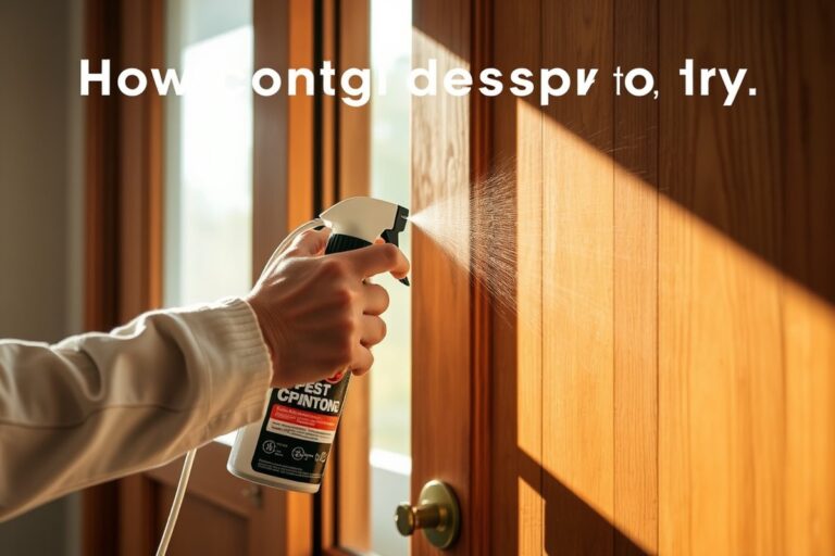how long for pest control spray to dry