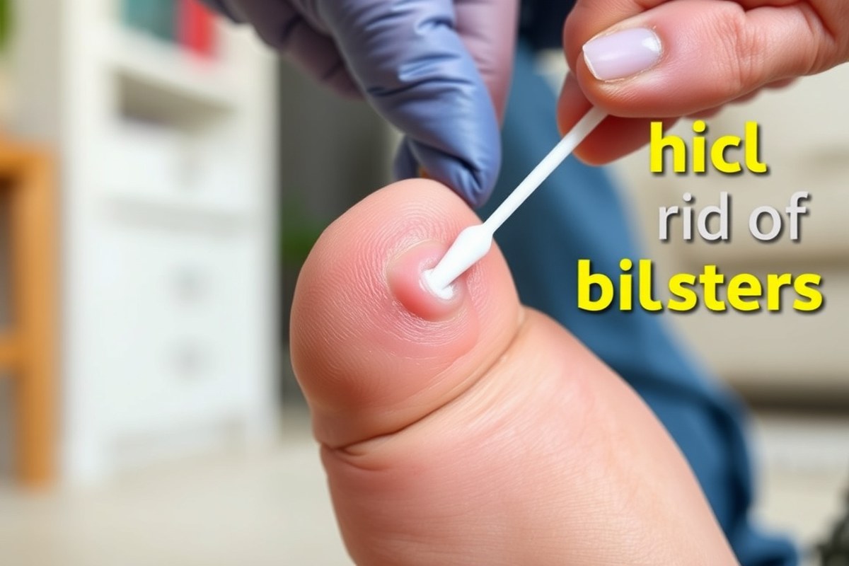 how to get rid of blisters