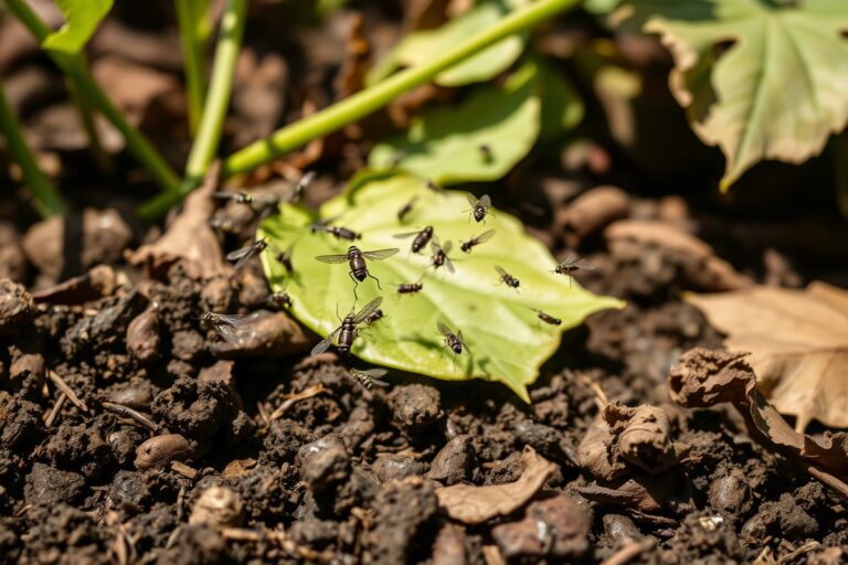 how to get rid of gnats outside