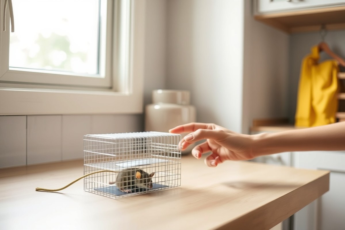 how to get rid of mice humanely