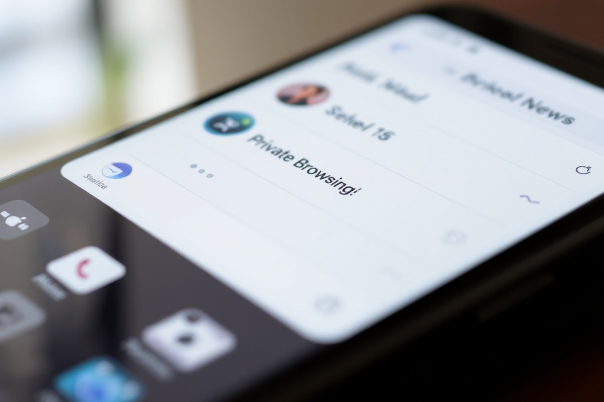 how to get rid of private browsing on iphone