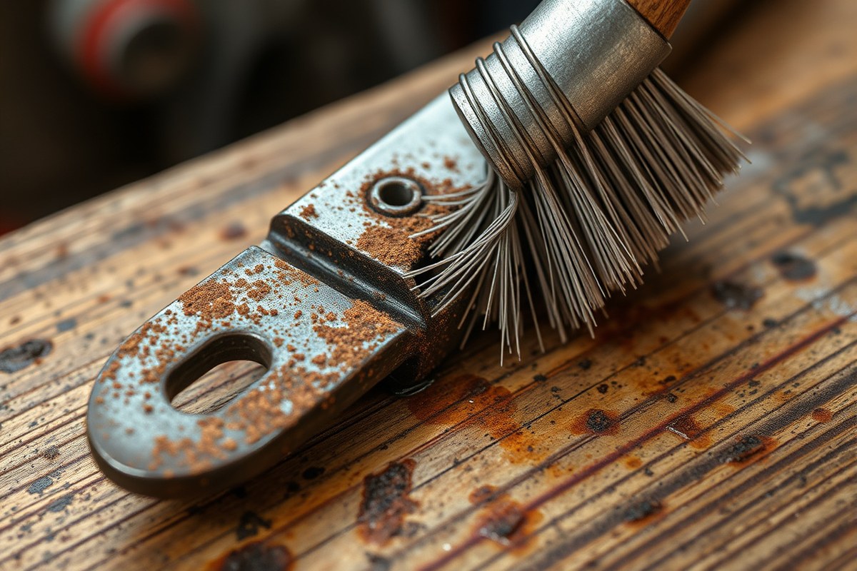how to get rid of rust on metal