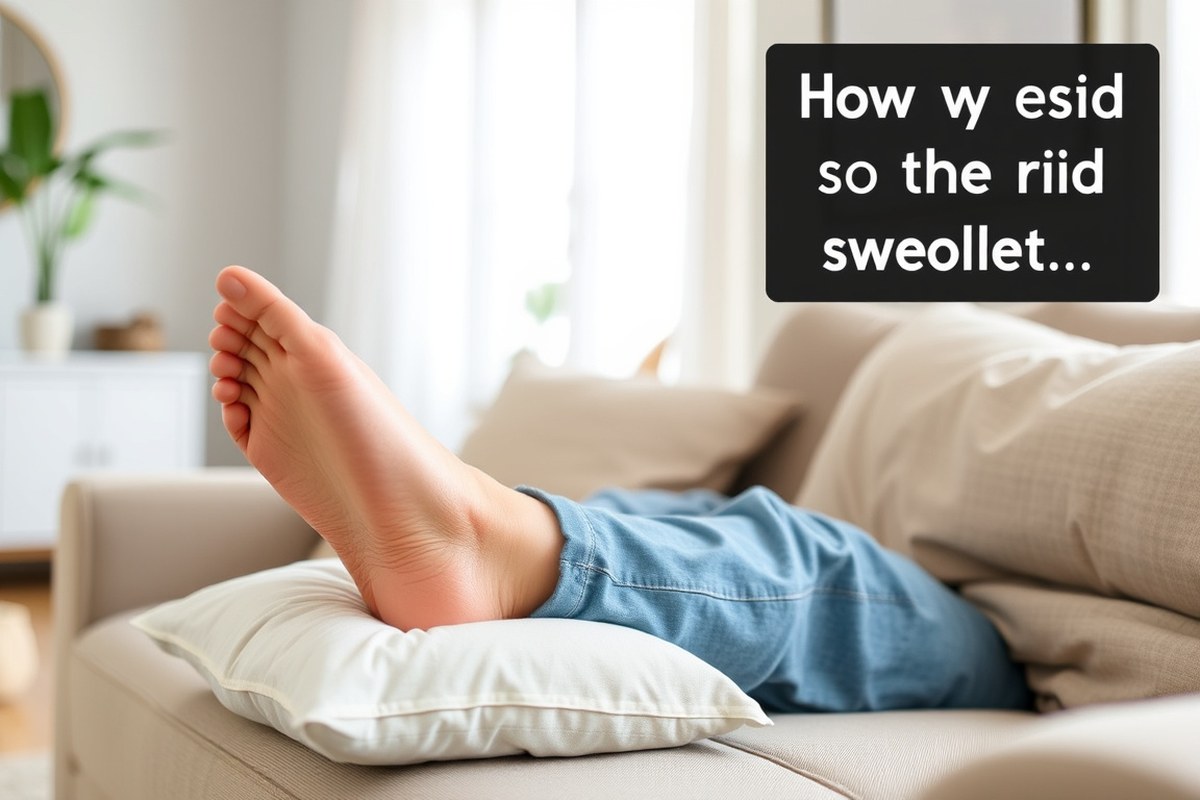 how to get rid of swollen feet
