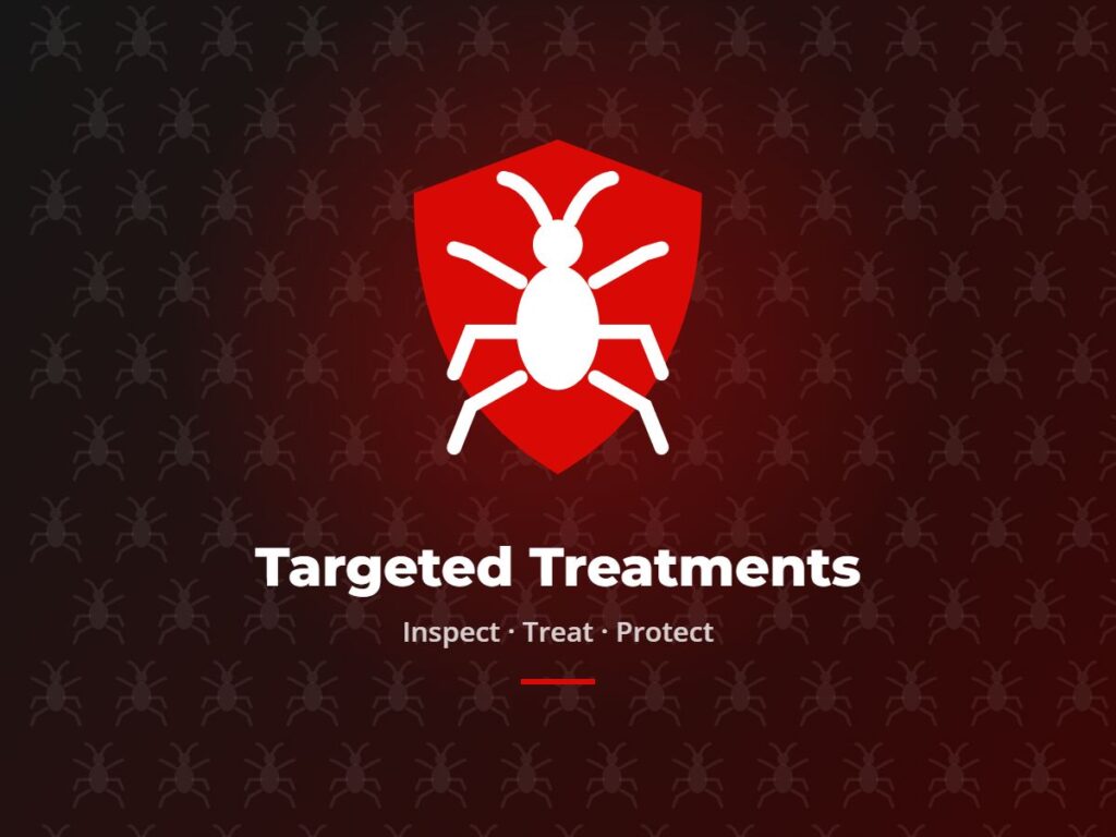 Targeted pest control treatments in Katy
