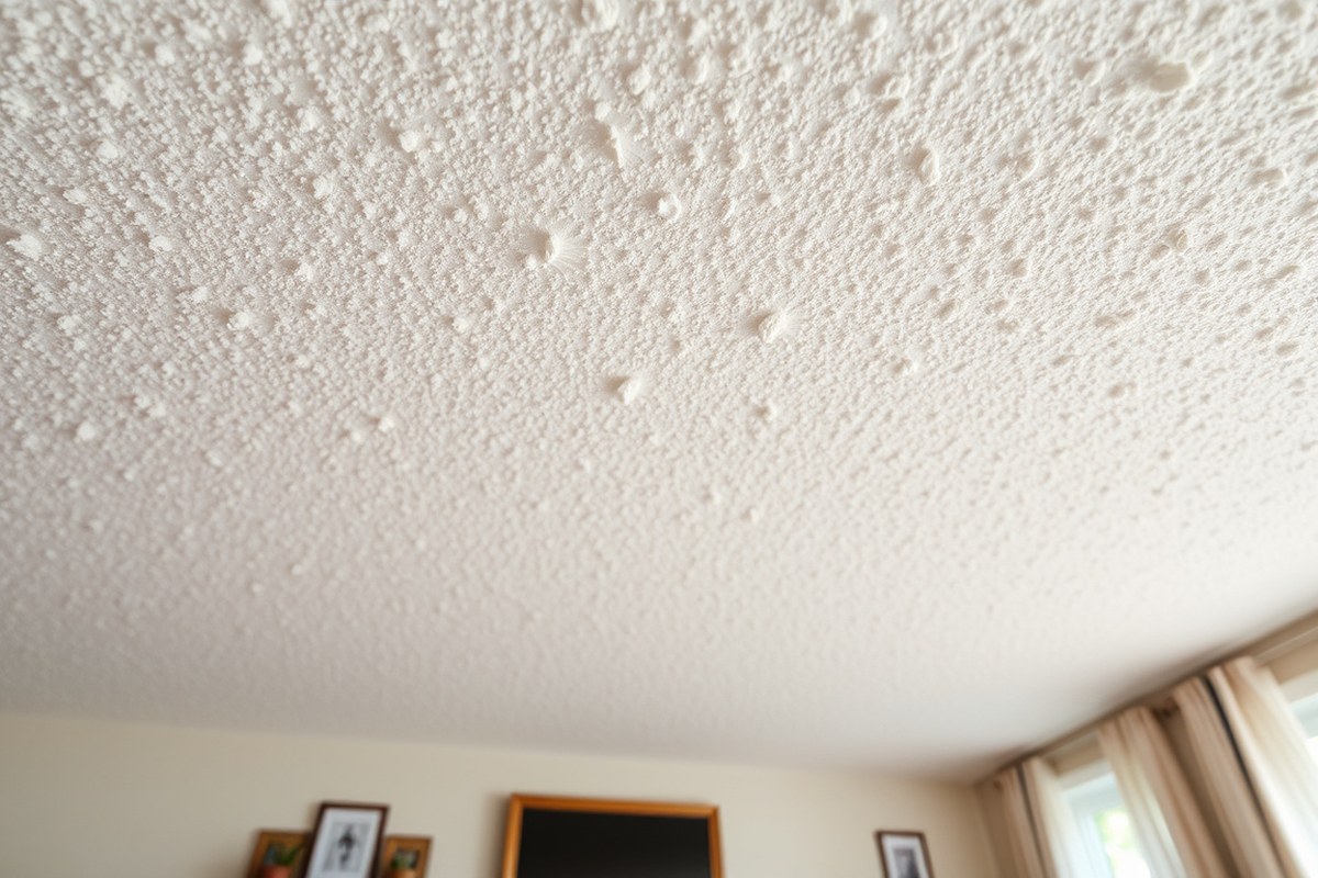 What Is a Popcorn Ceiling and Should You Remove It?